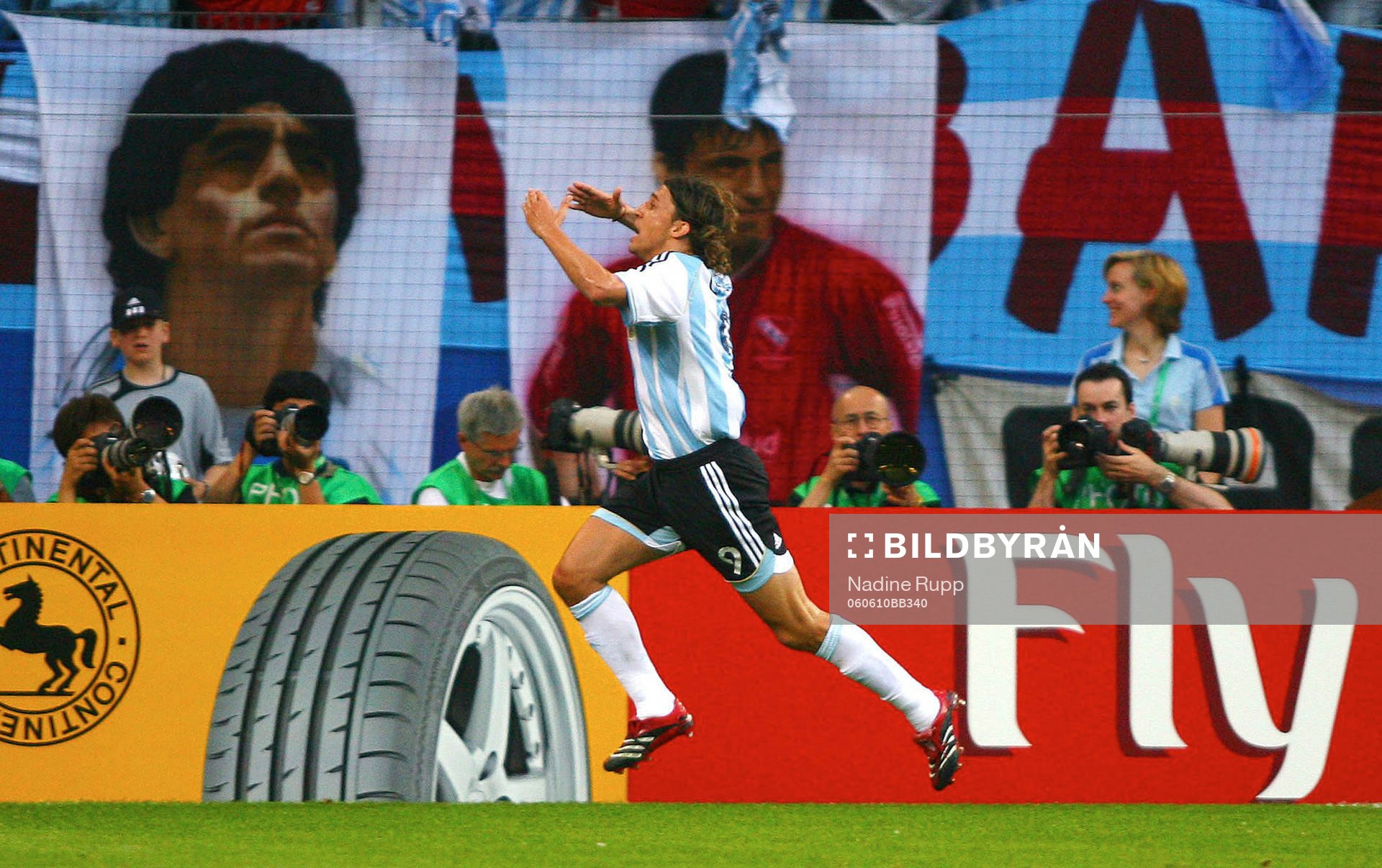 Hernan Crespo, Argentina (Jubel)