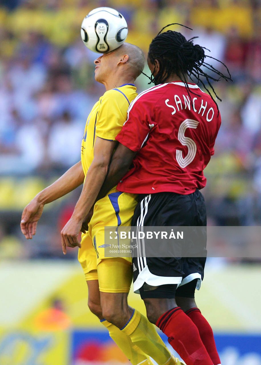 Brent Sancho, Trinidad och Henrik Larsson, Sverige