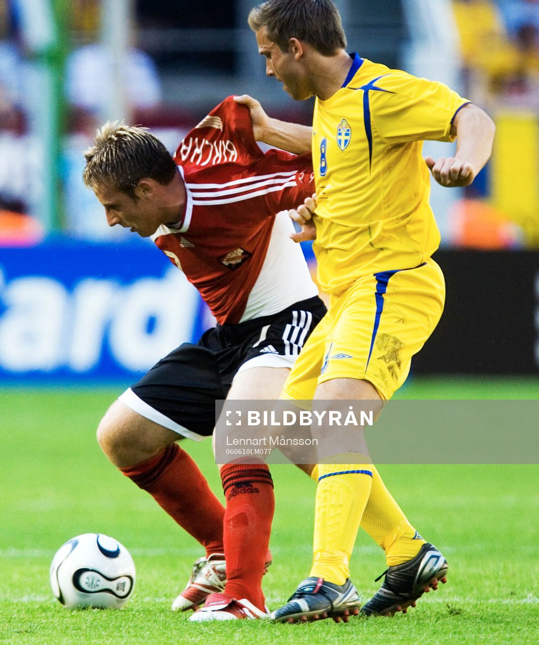 Anders Svensson, Sverige försöker dra tröjan av