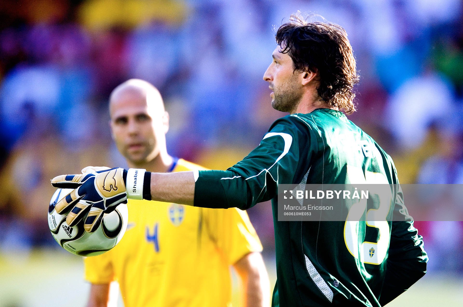 Teddy Lucic och Rami Shaaban, Sverige (Målvakt)