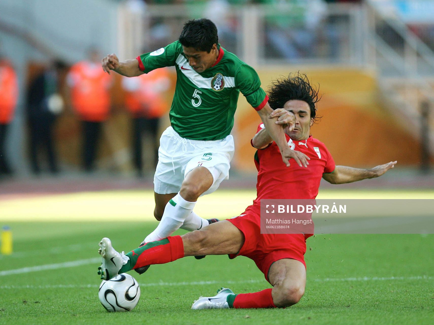 Ricardo Osorio, Mexico och Javad Neukounam, Iran