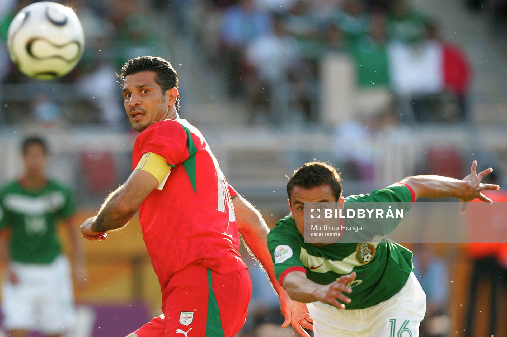 Mario Mendez, Mexico och Ali Daei, Iran