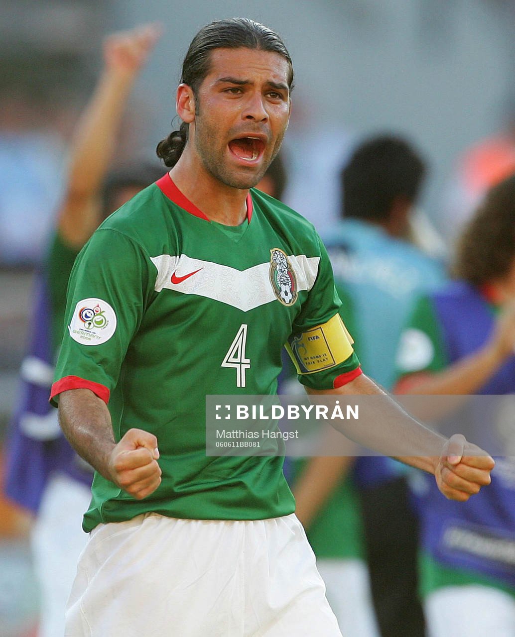  Rafael Marquez, Mexico (Jubel)