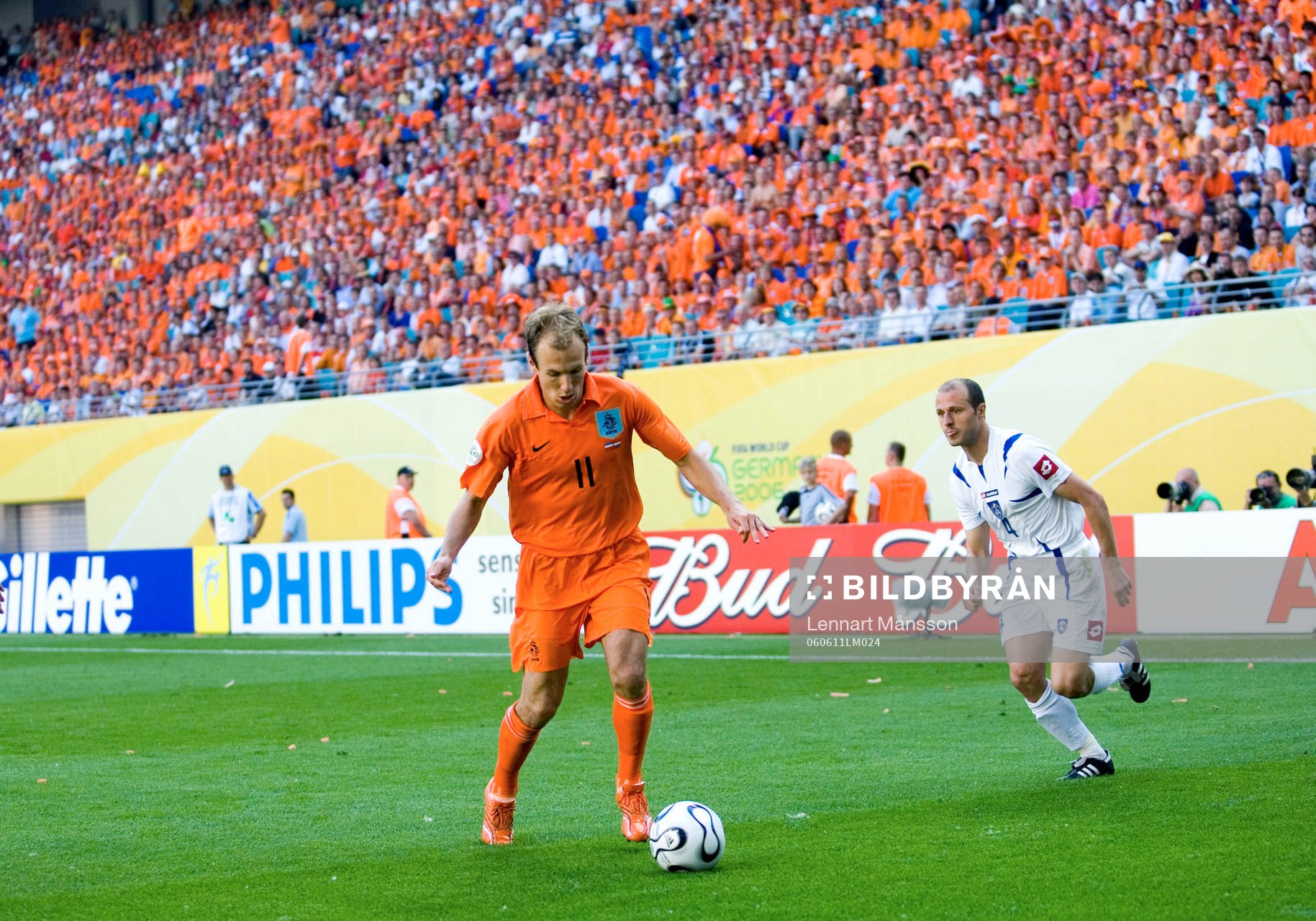 Arjen Robben, Holland, och Igor Duljaj