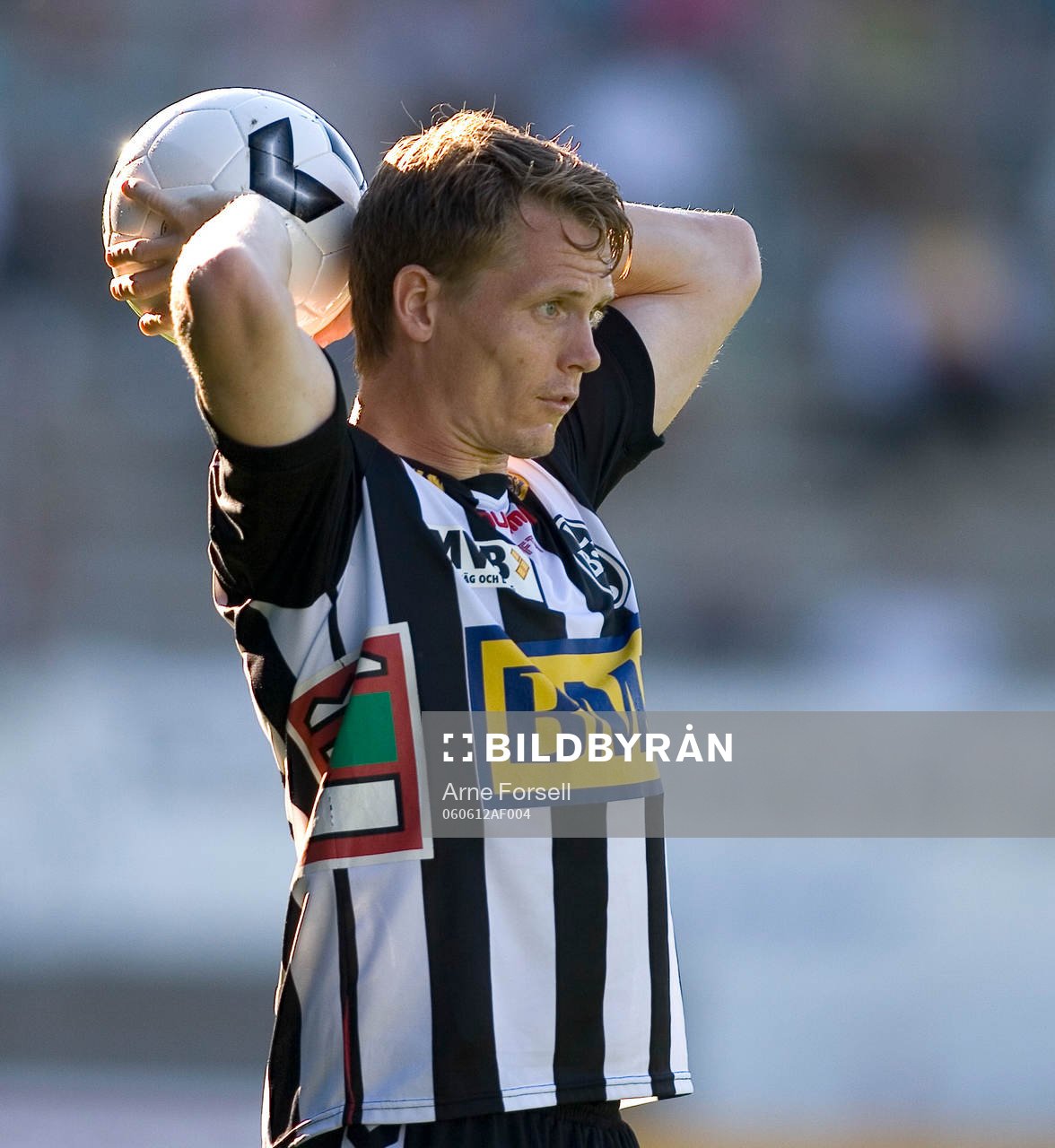 Fotboll. Superettan. Landskrona - Sundsvall. Karl