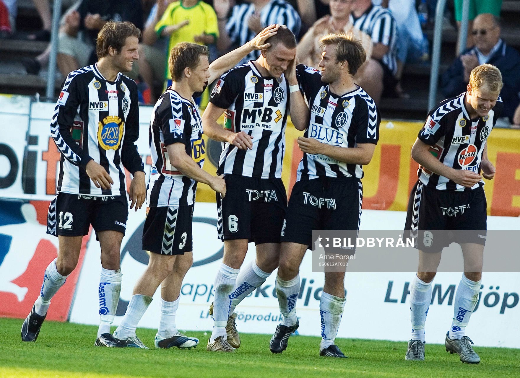 Pontus Segerström (6) klappas om
