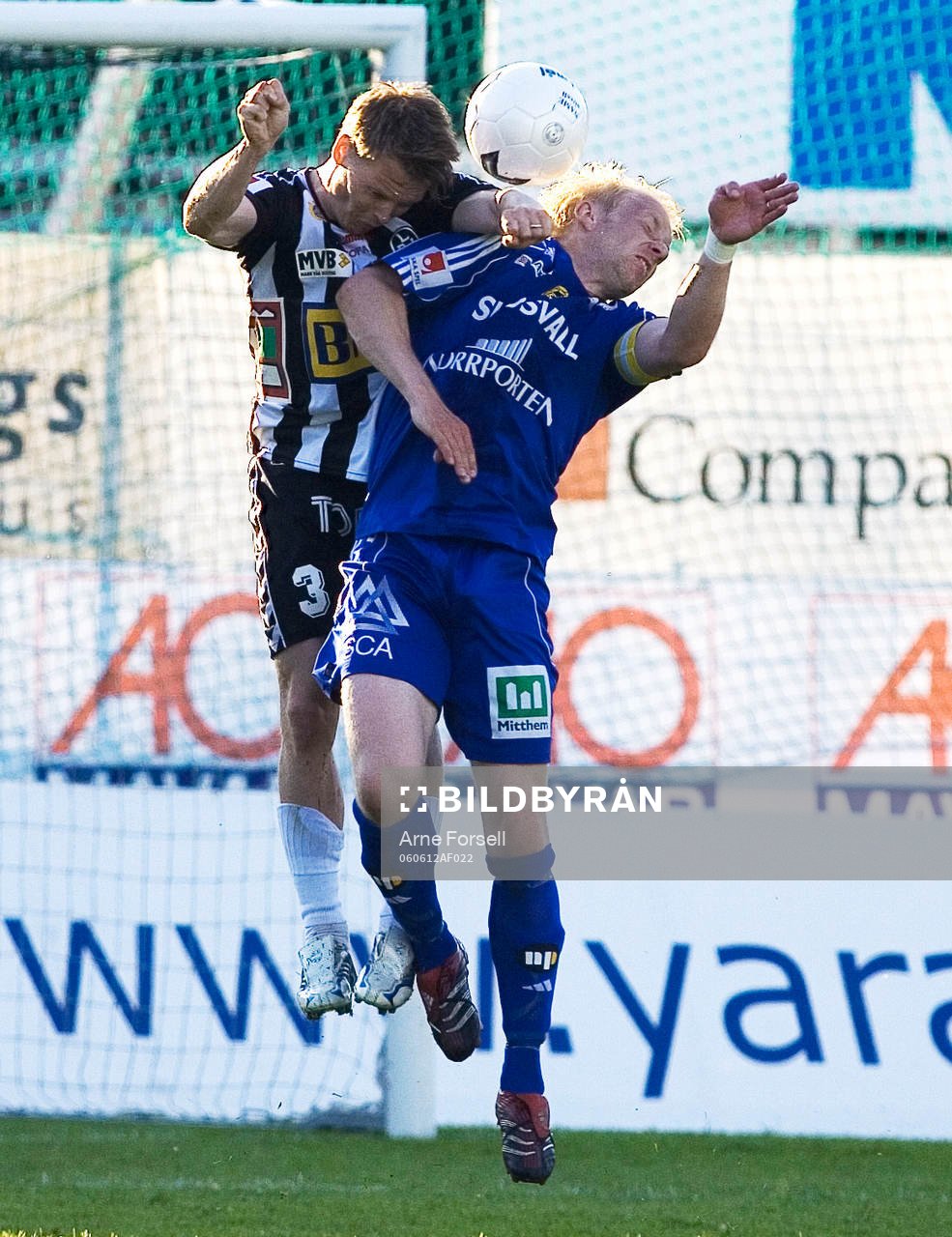 Fotboll, Superettan, Landskrona - Sundsvall. Karl
