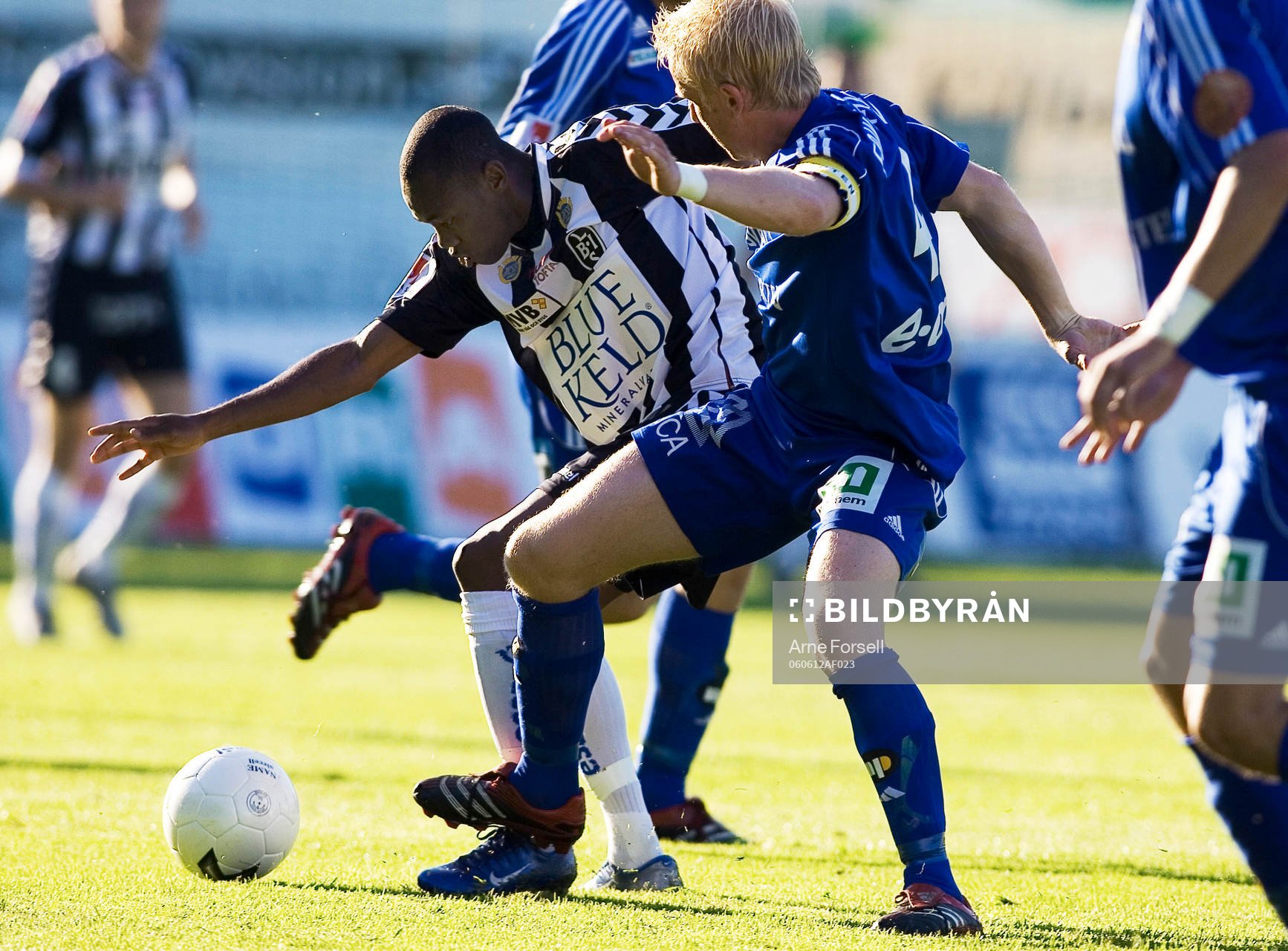 Fotboll, Superettan, Landskrona - Sundsvall. Kevin Amuneke,
