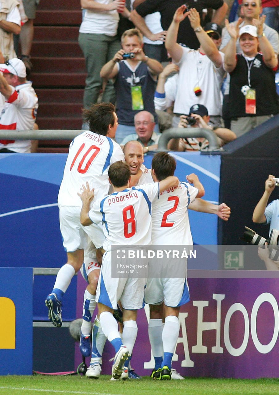 Tomas Rosicky, Karel Poborsky, Jan Koller, Zdenek Grygera,
