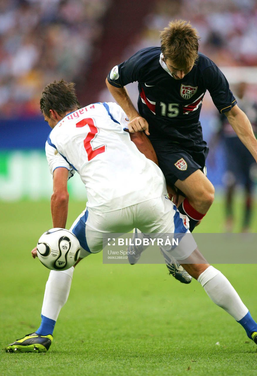  Zdenek Grygera, Tjeckien och Bobby Convey, USA