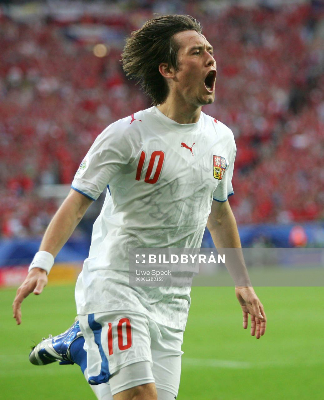 Tomas Rosicky, Tjeckien (Jubel)