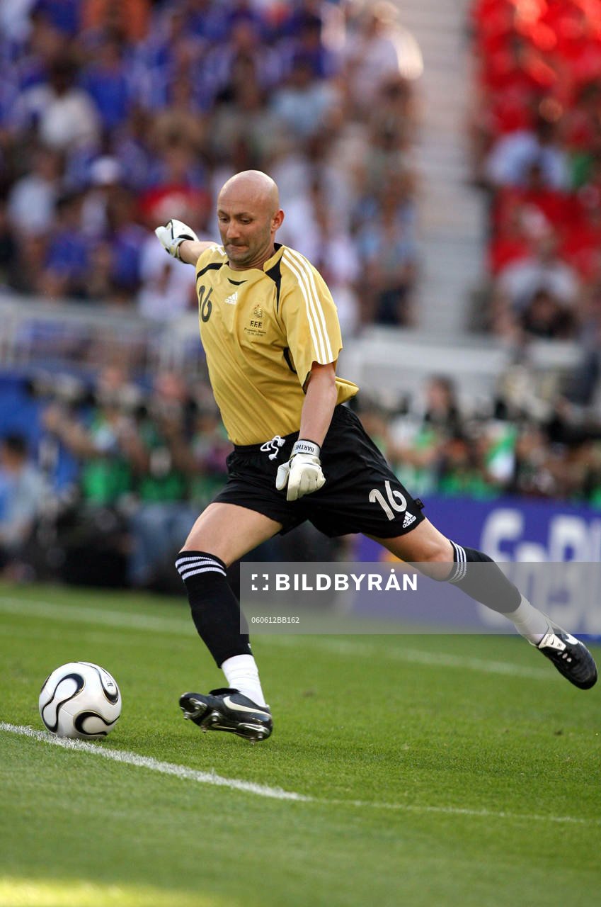 Fabien Barthez, målvakt, Frankrike