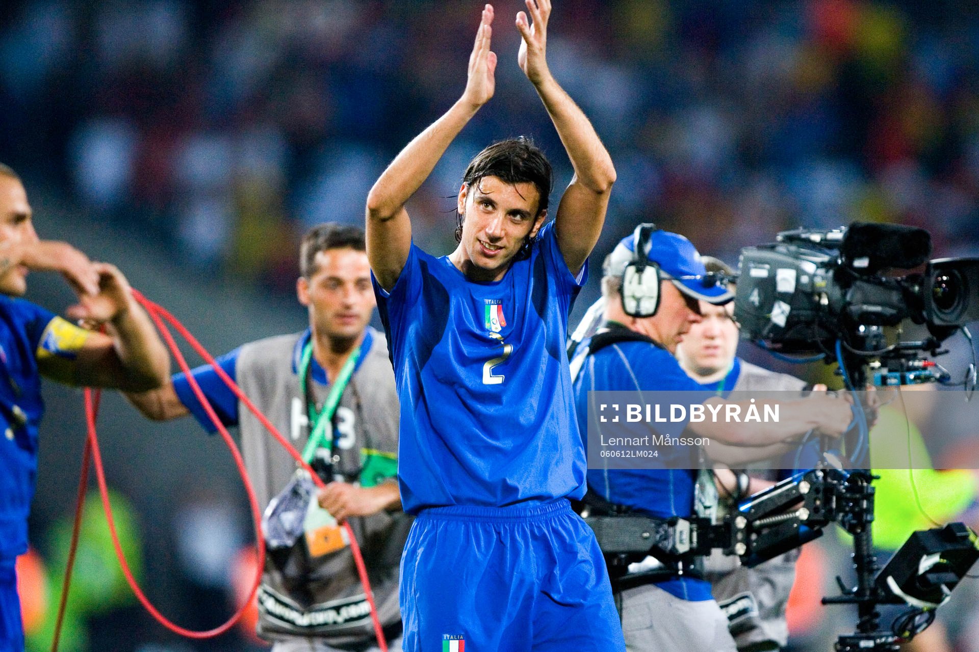 Cristian Grosso, Italien, jubel