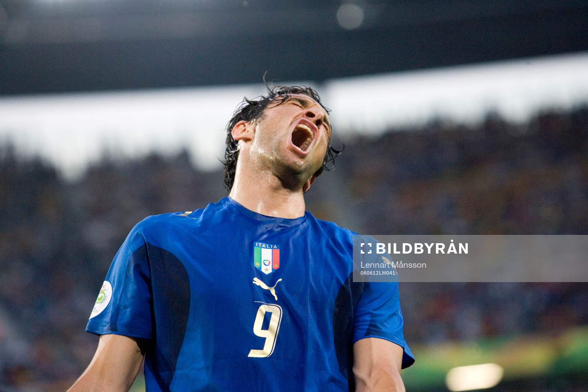 Luca Toni, Italien