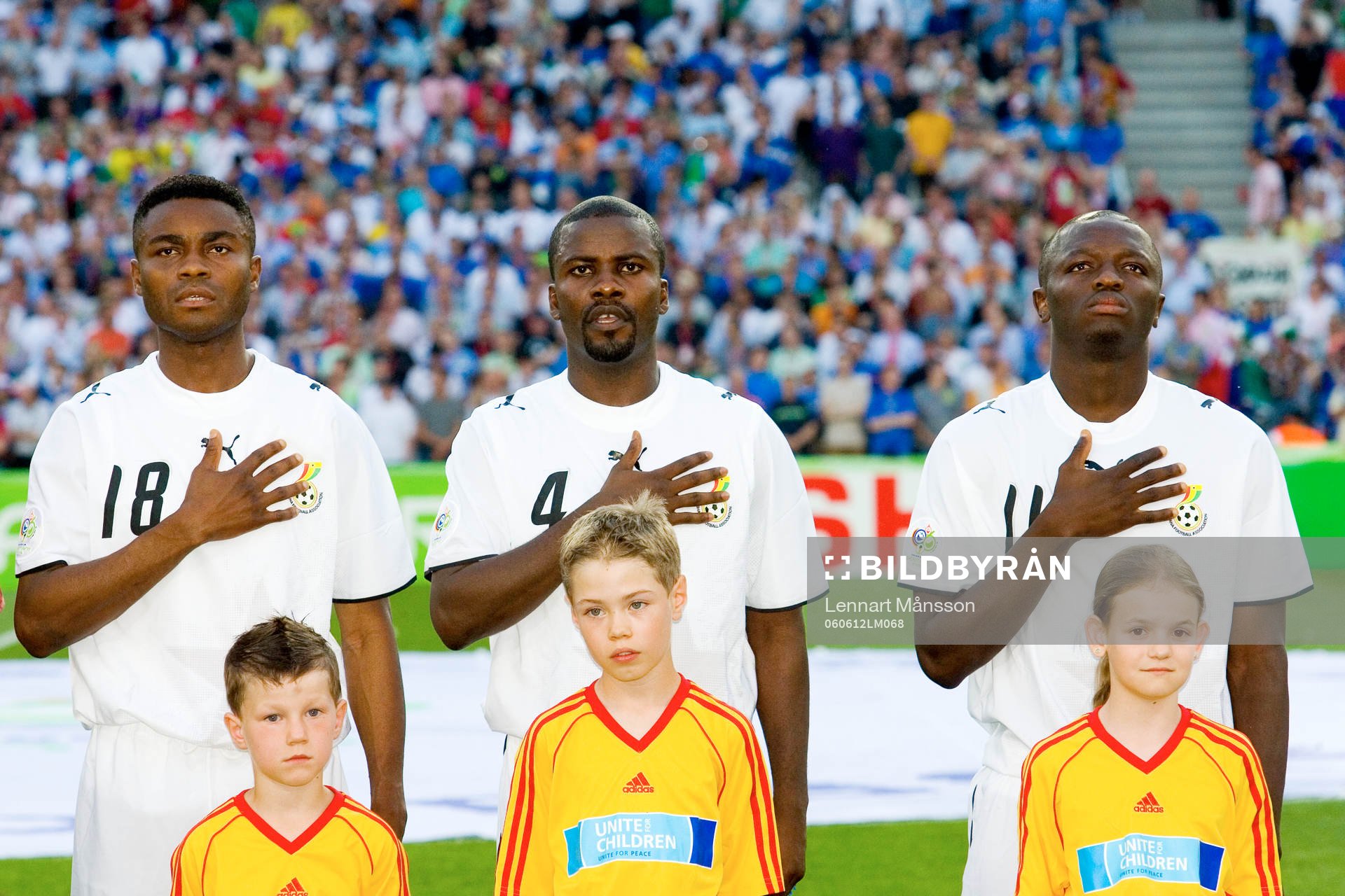 Spelaruppställning, Eric Addo, Samuel Kuffour, Suelly