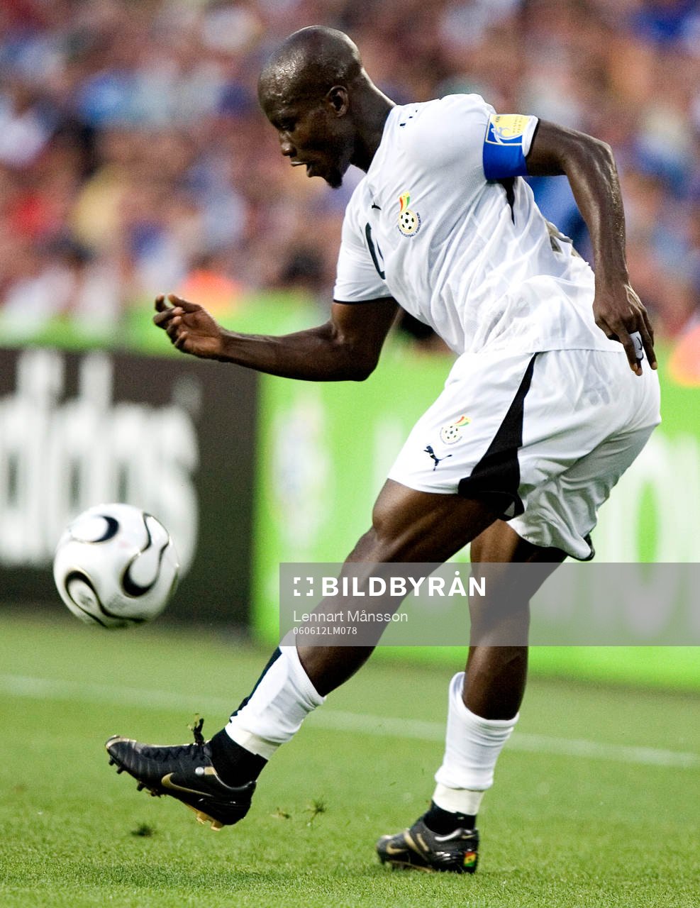 Stephen Appiah, Ghana, kapten