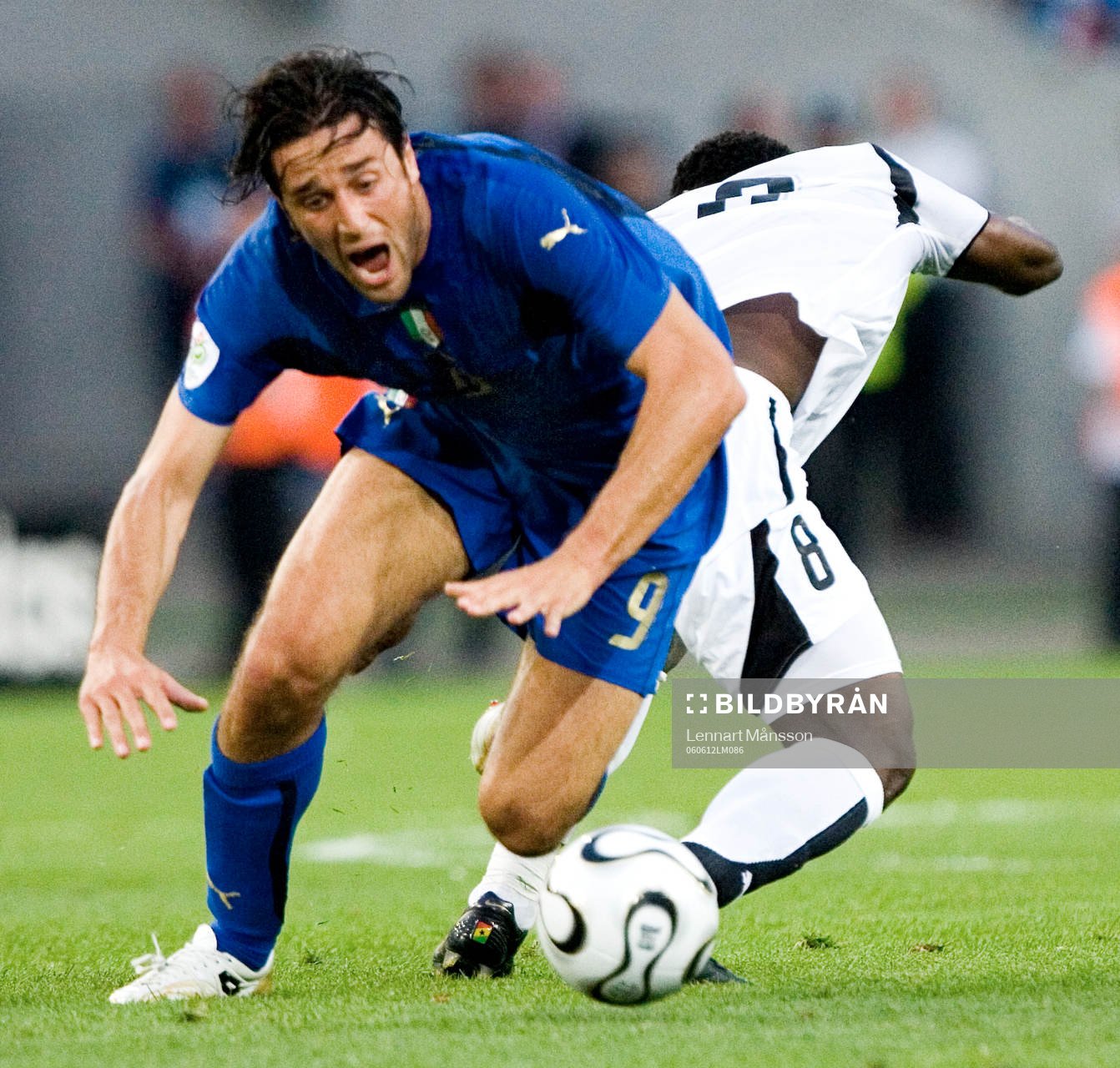Luca Toni, Italien