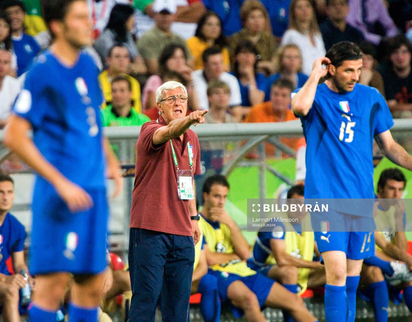 Marcello Lippi, Italien, tränare, förbundskapten
