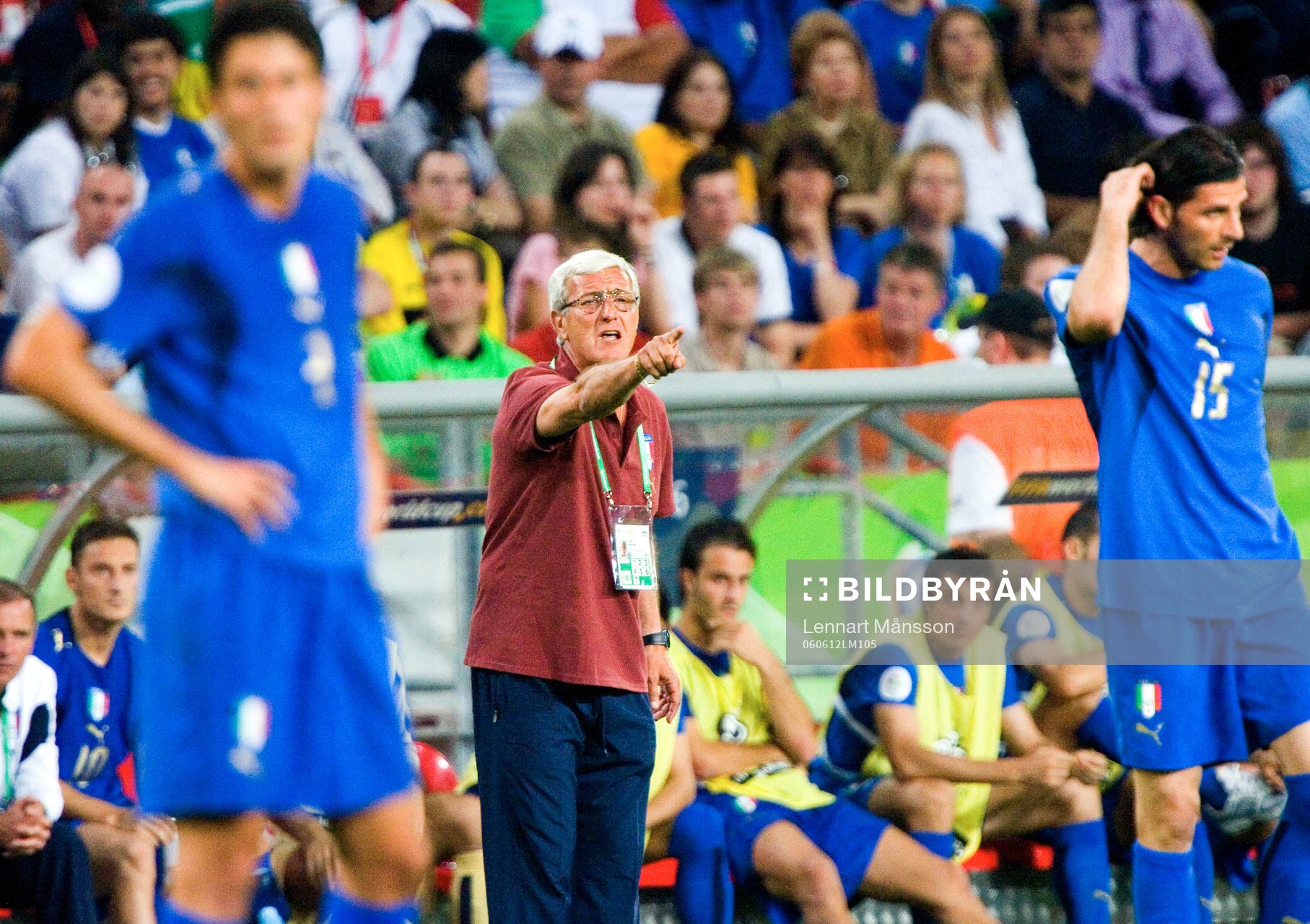 Marcello Lippi, Italien, tränare, förbundskapten