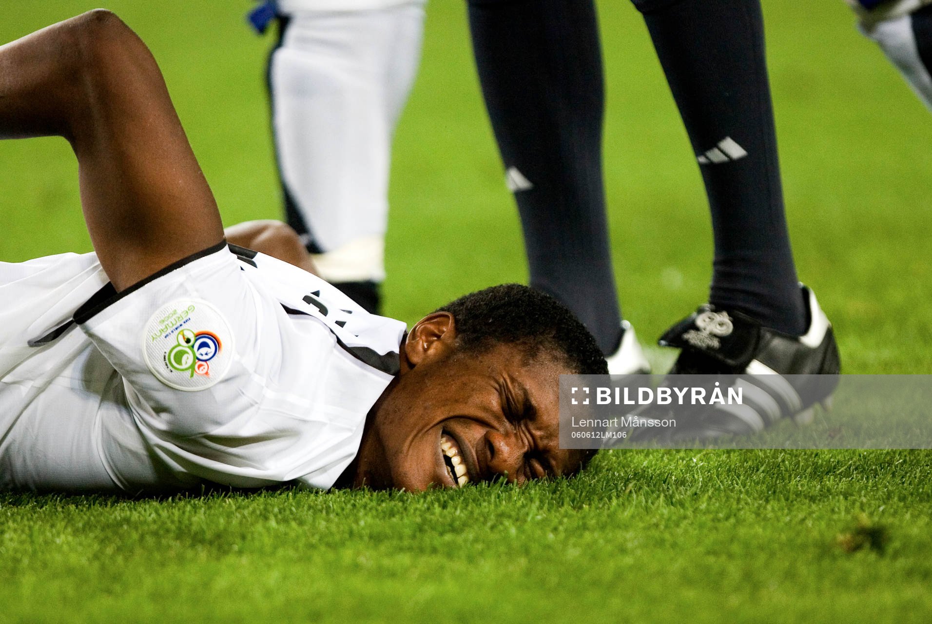 Asamoah Gyan, Ghana, skada, smärta