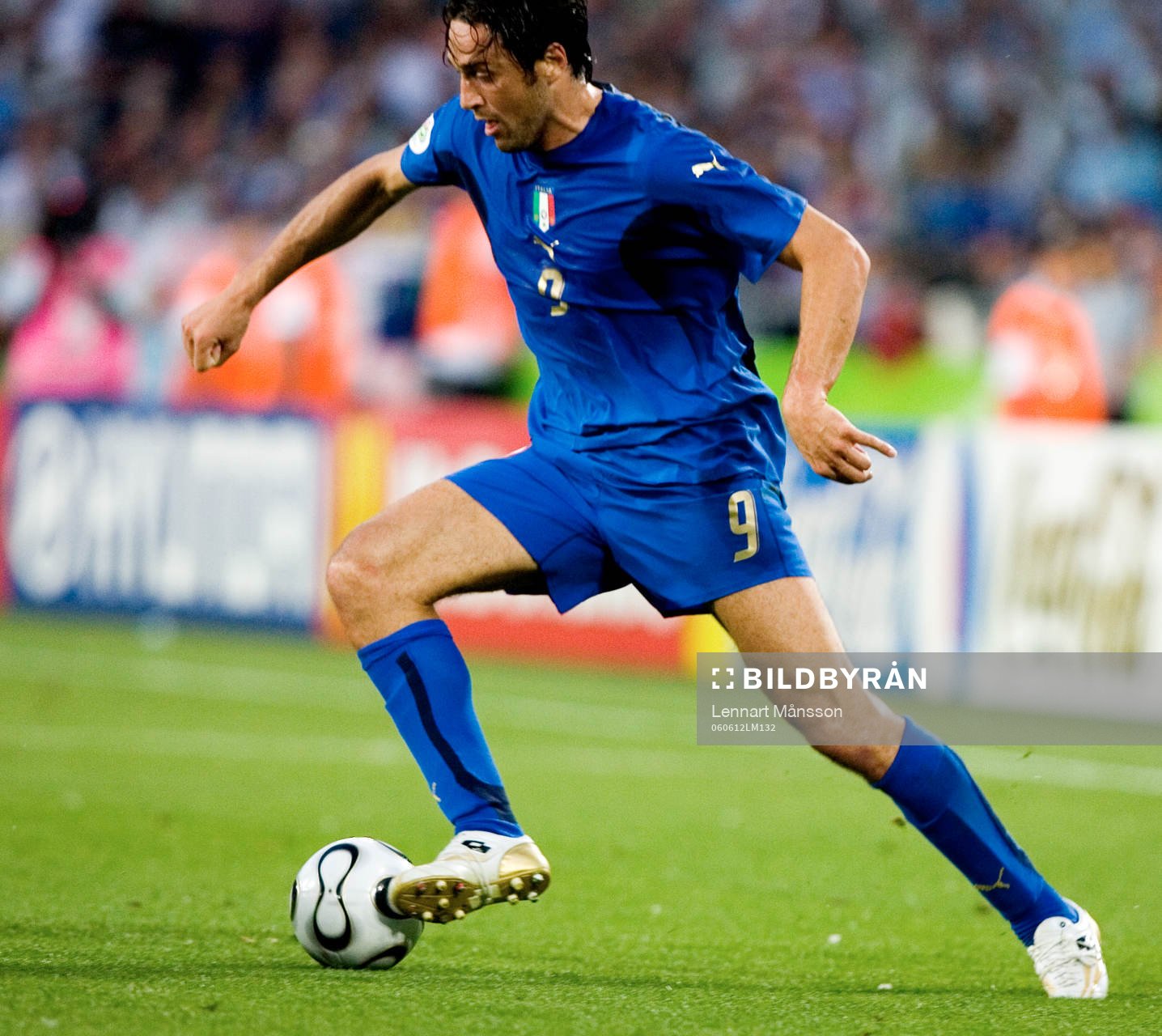 Luca Toni, Italien