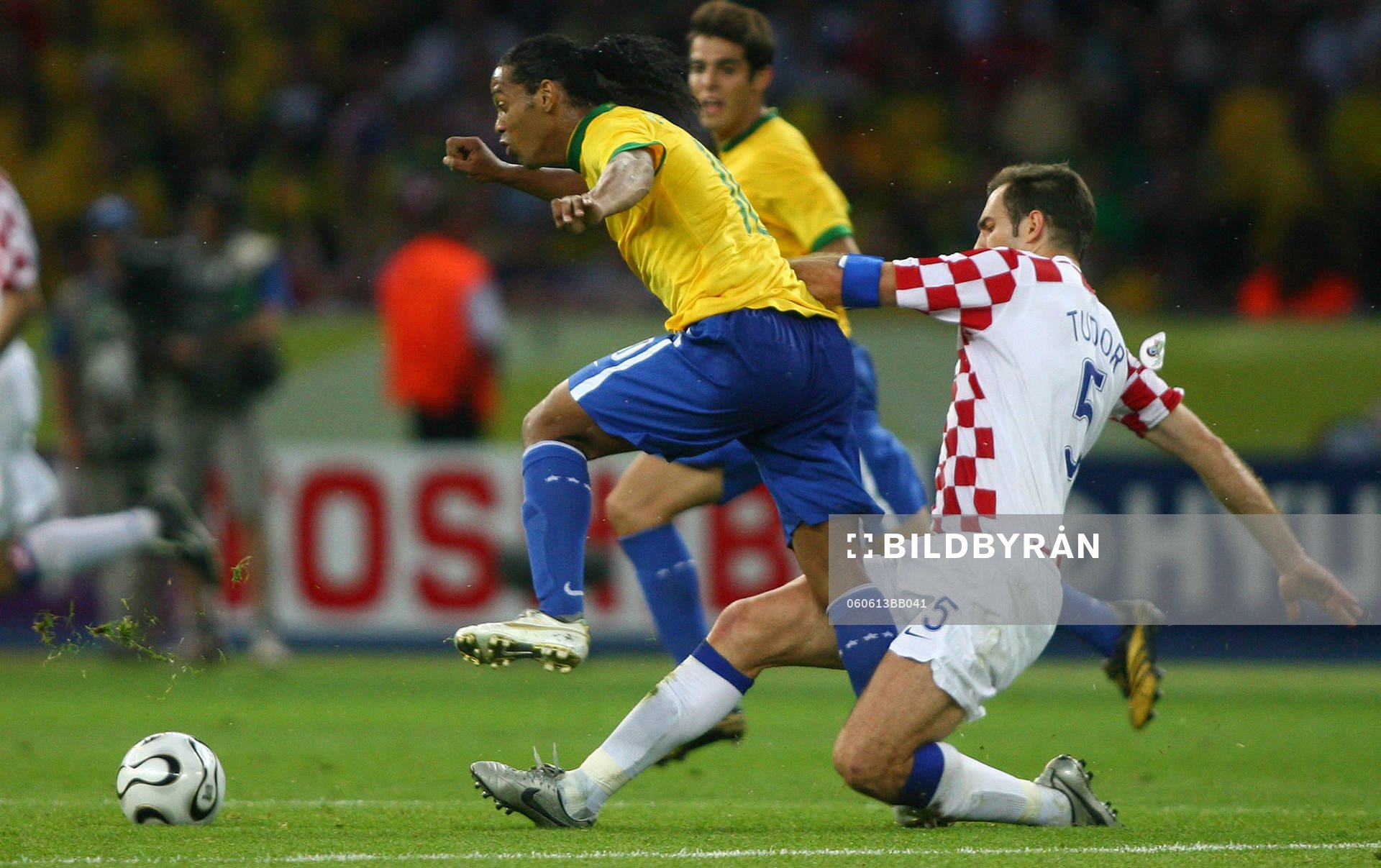 Ronaldinho, Brasilien och Igor Tudor, Kroatien