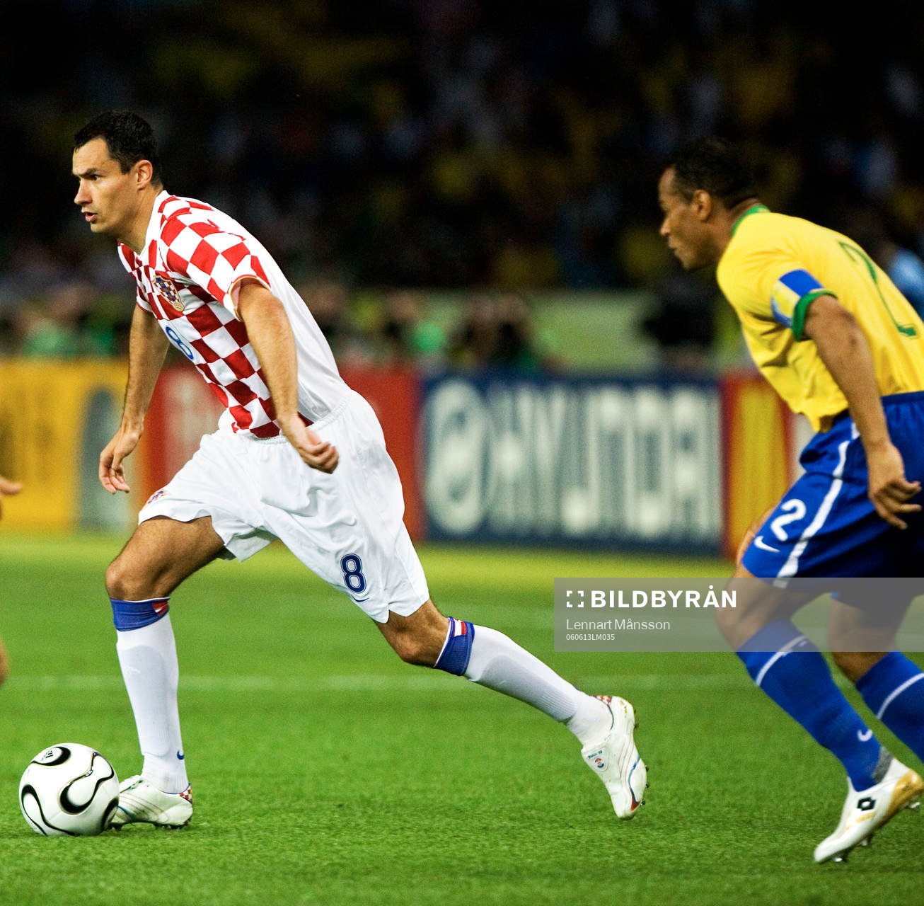 Marko Babic, Kroatien och Cafu, Brasilien
