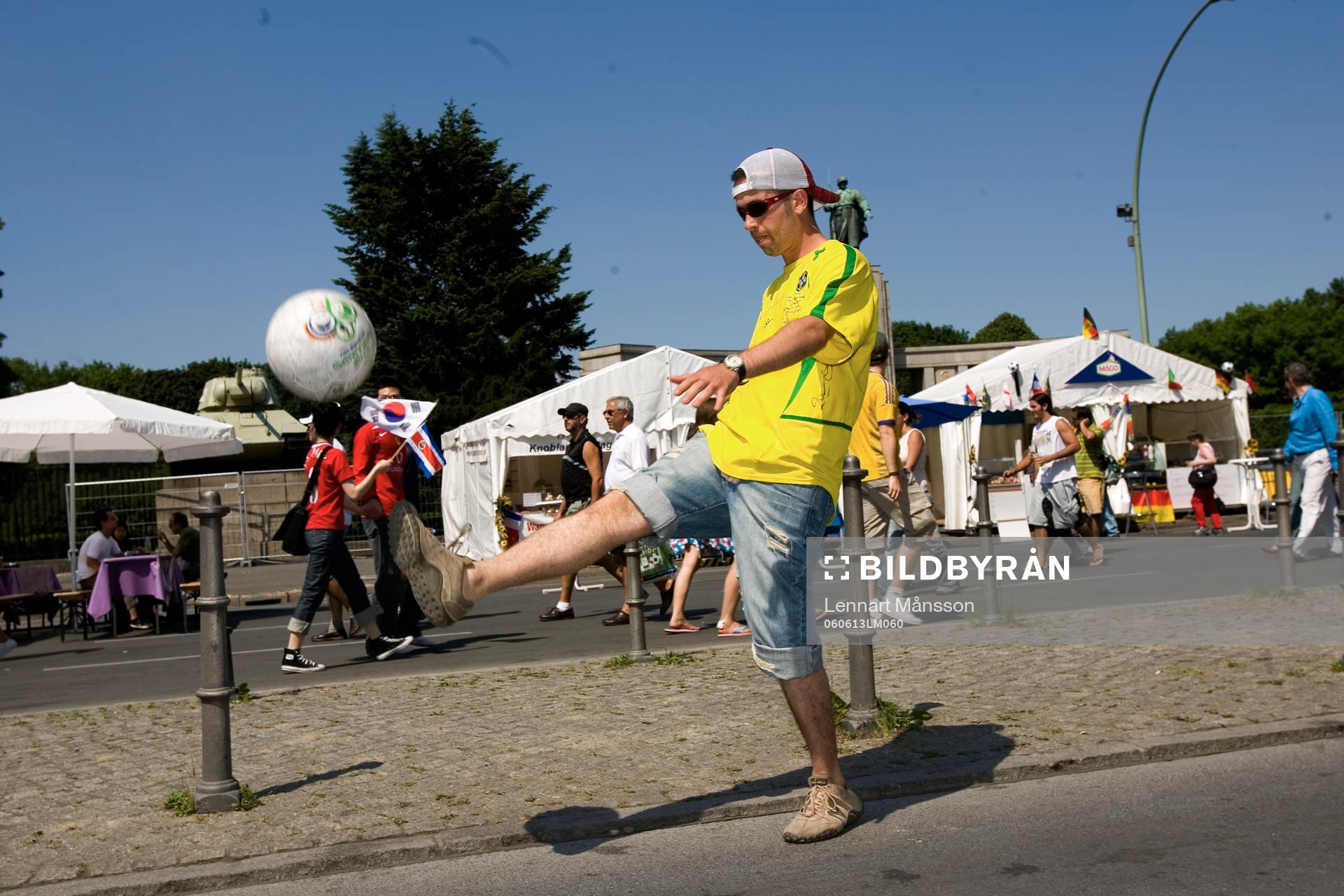 Fan, supporter, Brasilien, kicka boll