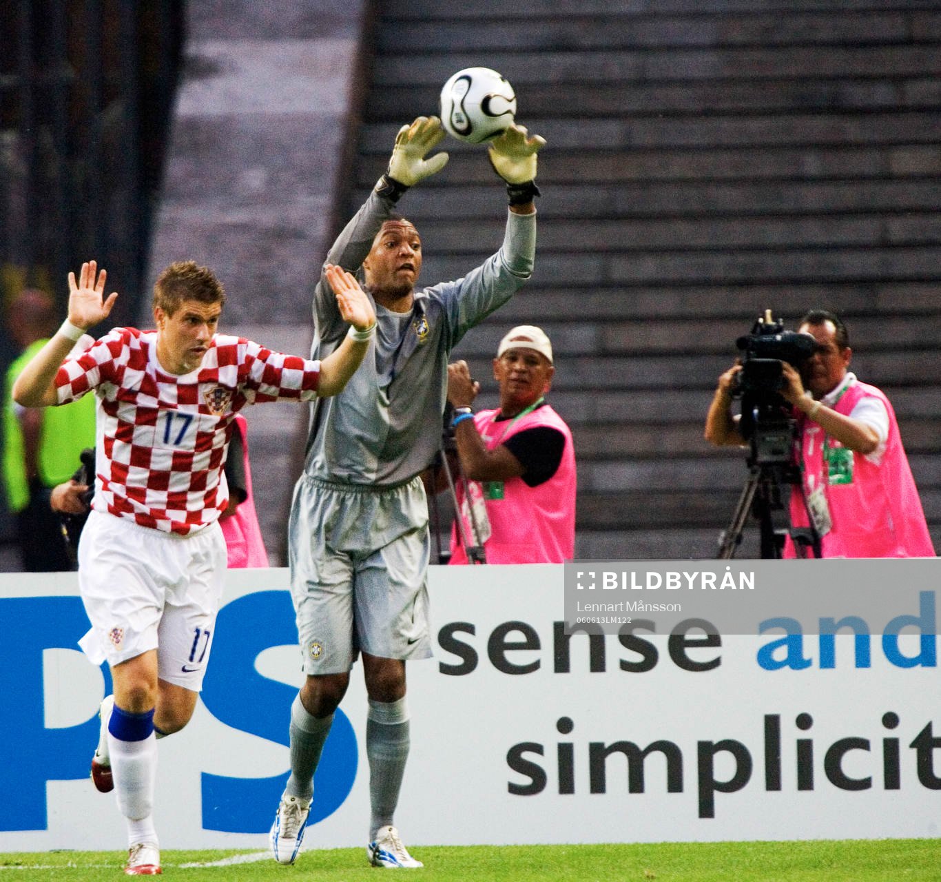 Ivan Klasnic, Kroatien och Dida, målvakt, Brasilien