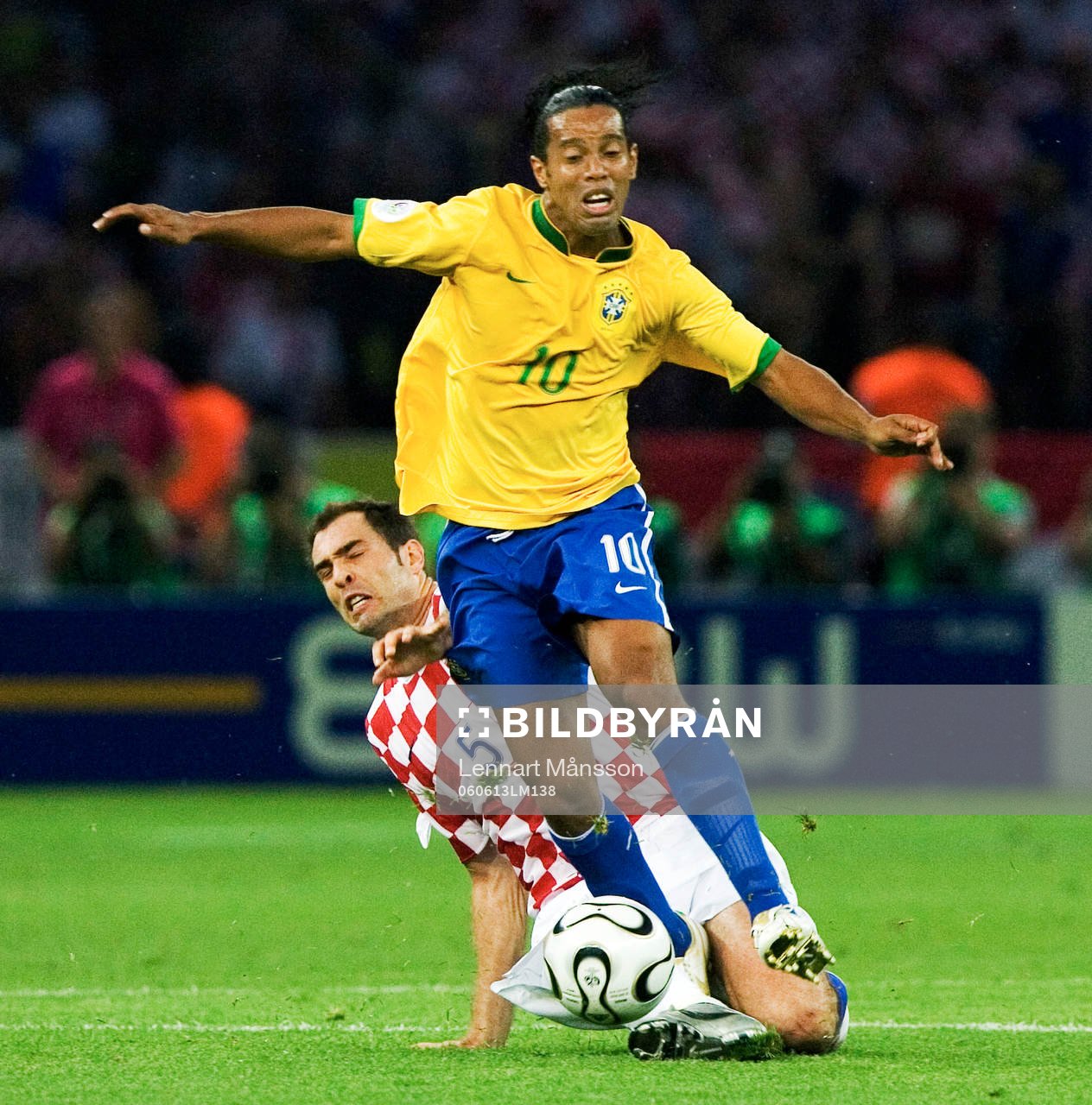 Ronaldinho, Brasilien och Igor Tudor, Kroatien