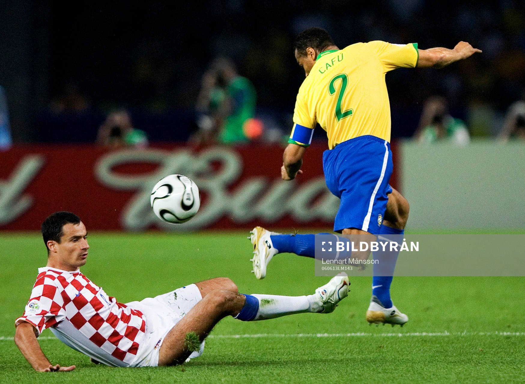 Marko Babic, Kroatien och Cafu, Brasilien