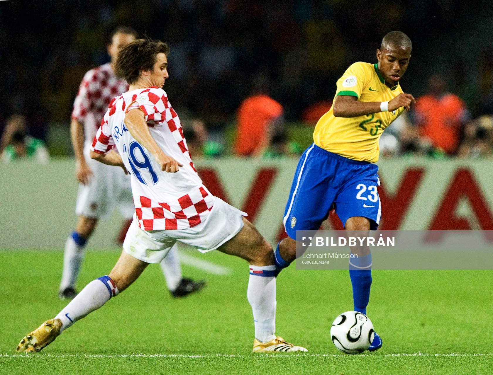  Niko Kranjcar, Kroatien och Robinho, Brasilien