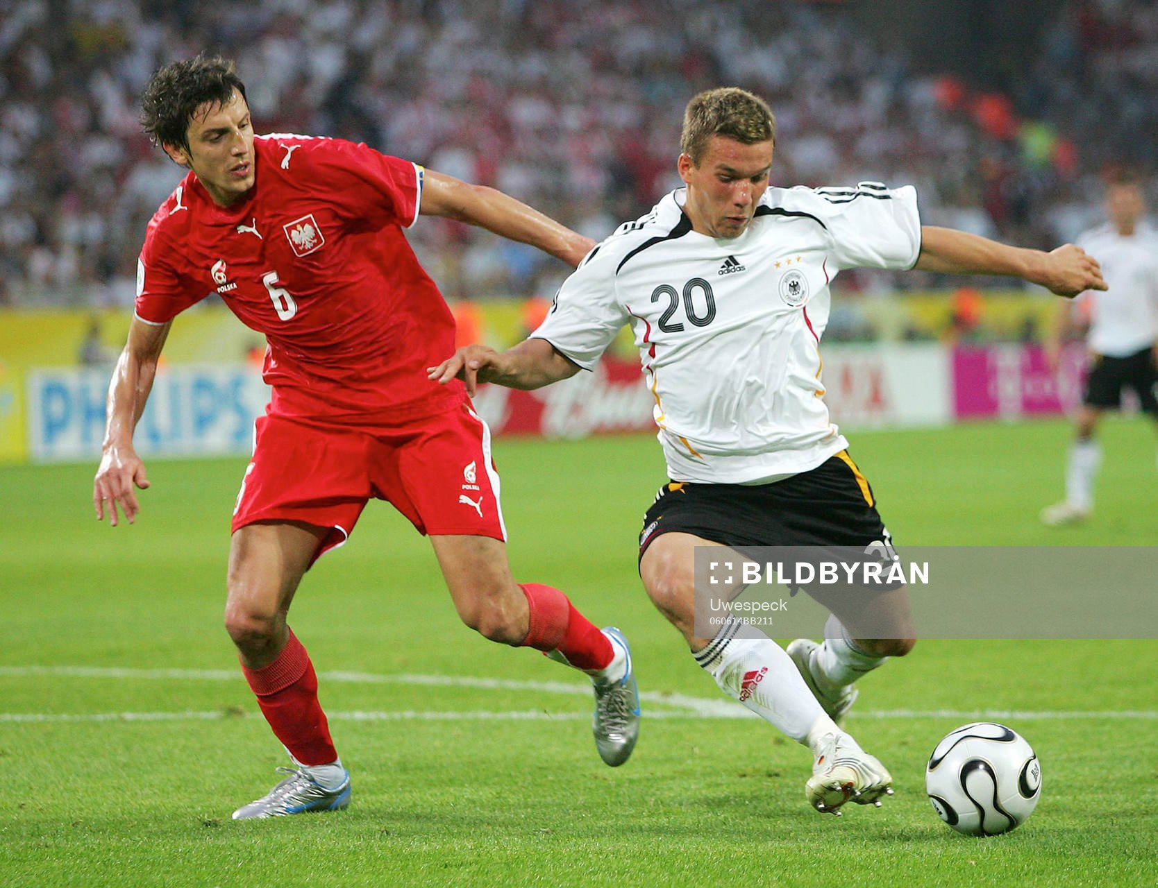 .Jacek Bak och Lukas Podolski