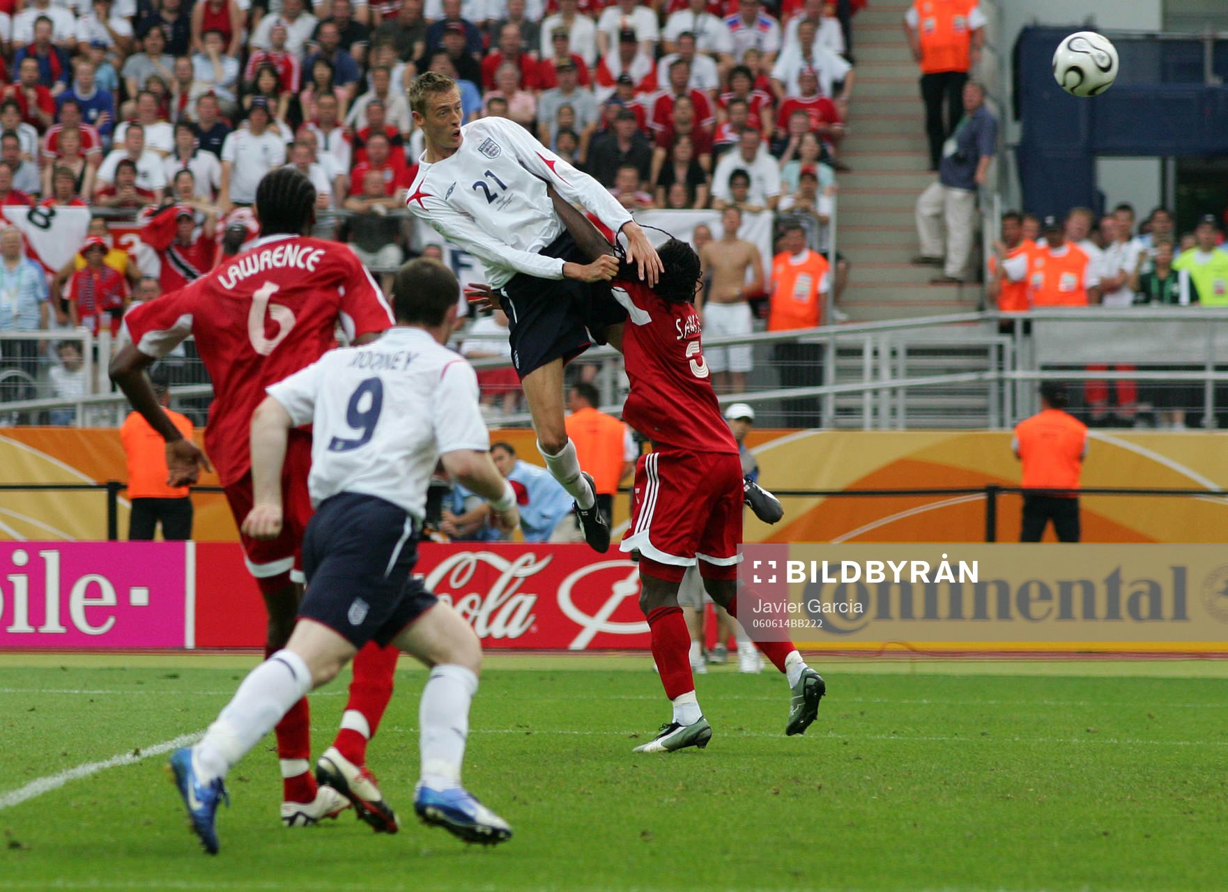 Peter Crouch, England gör 1-0