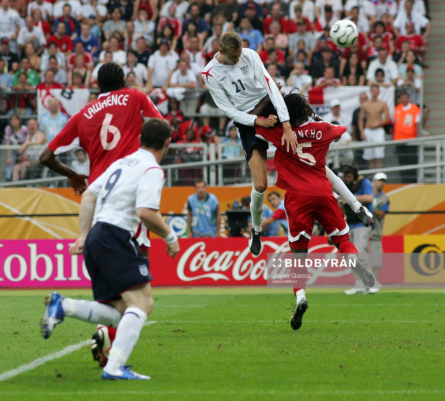 Peter Crouch, England gör 1-0