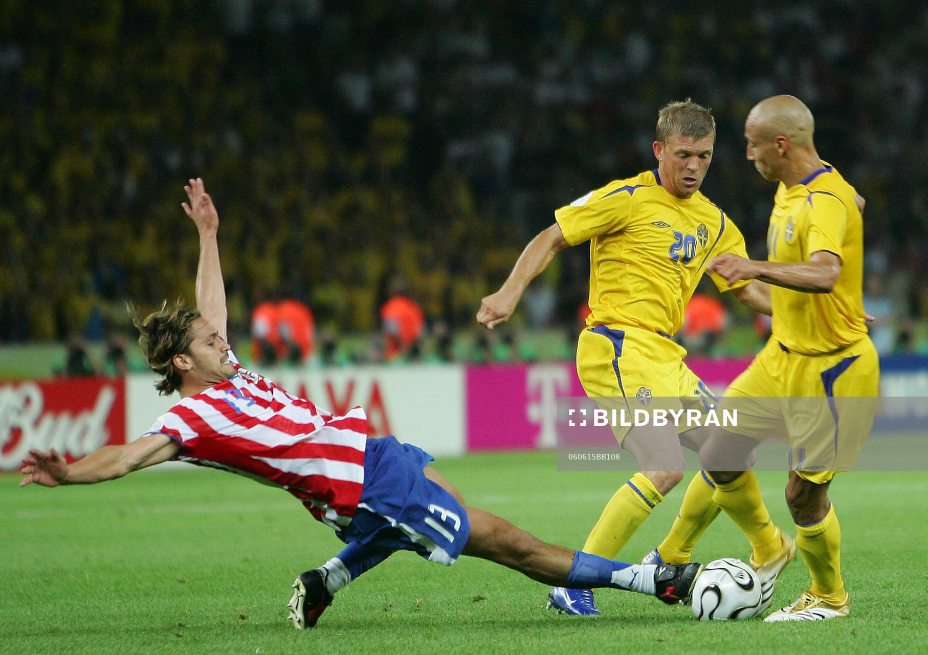 Carlos Paredes, Paraguay, Marcus Allbäck och Henrik