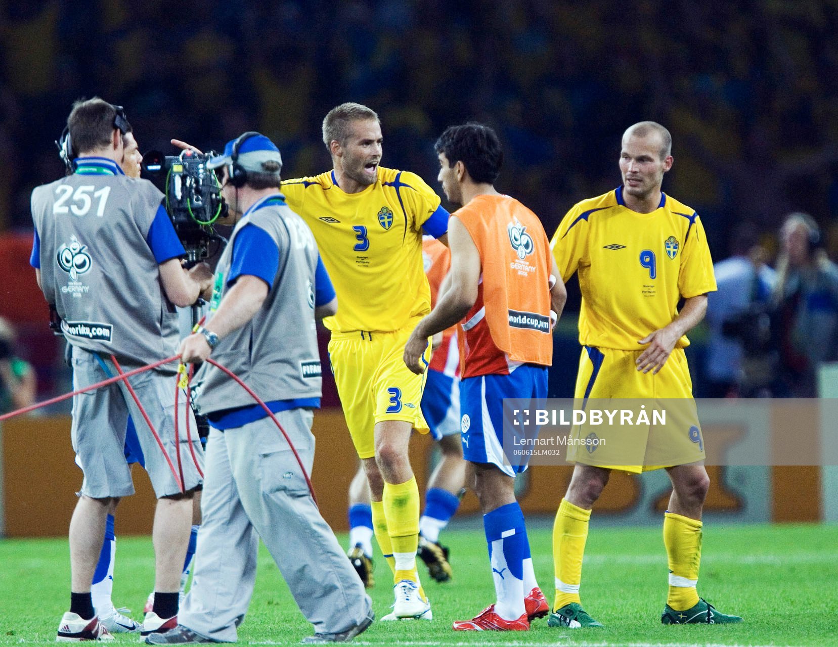 Olof Mellberg och Fredrik Ljungberg, Sverige