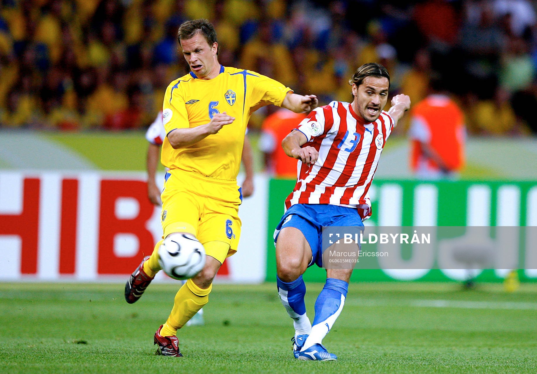 Tobias Linderoth, Sverige och Carlos Parades, Paraguay
