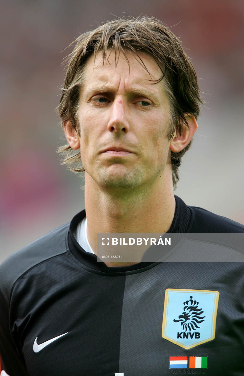  Edwin Van Der Sar, målvakt, Holland.