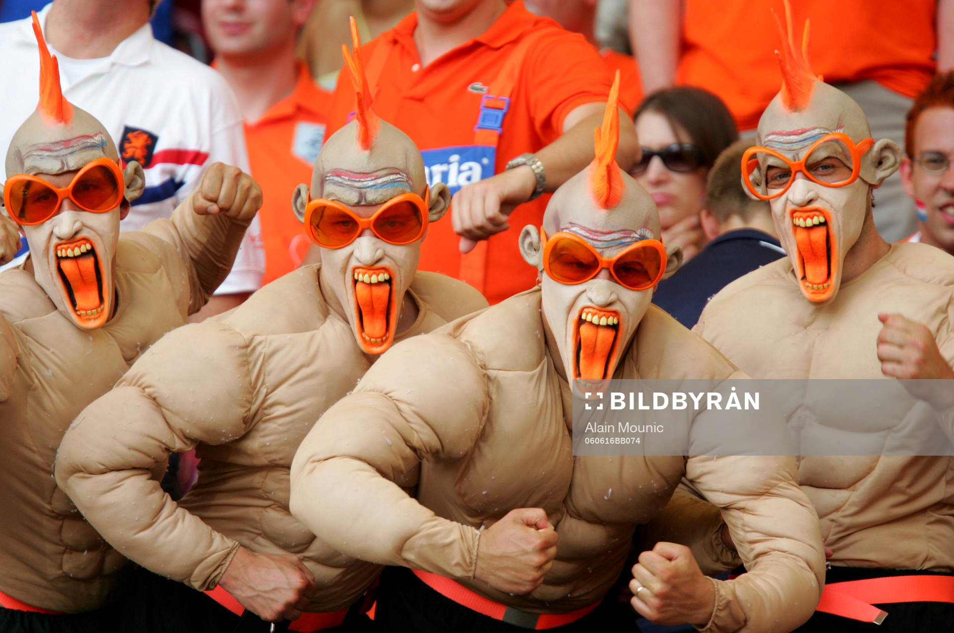 Holland, supporter, fans, mask