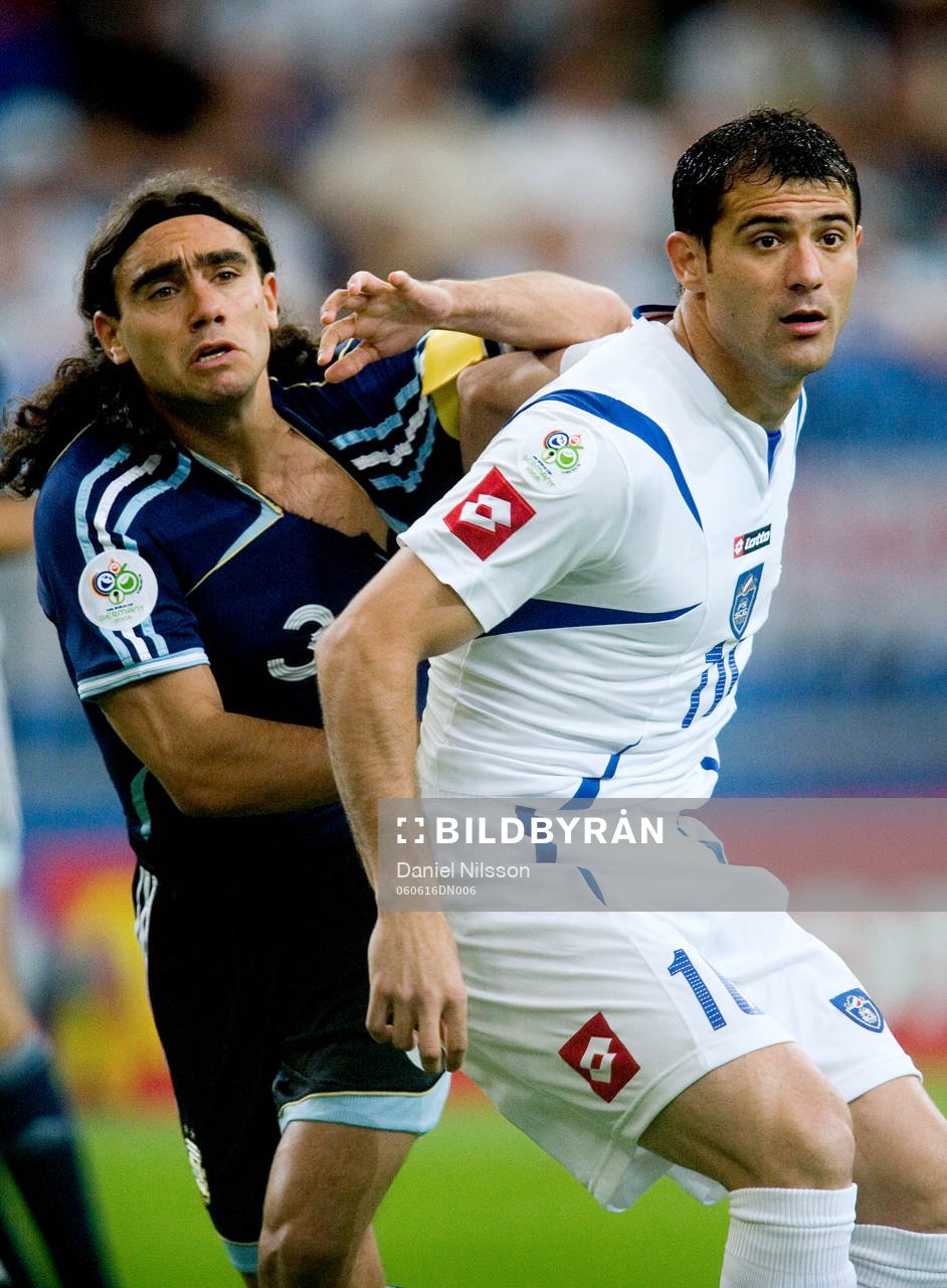 Juan Sorin, Argentina och Dejan Stankovic,