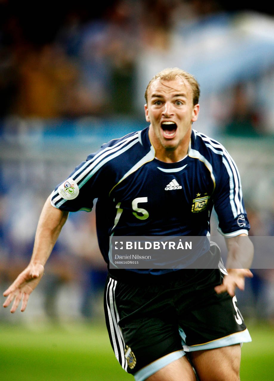 Esteban Cambiasso, Argentina, jubel