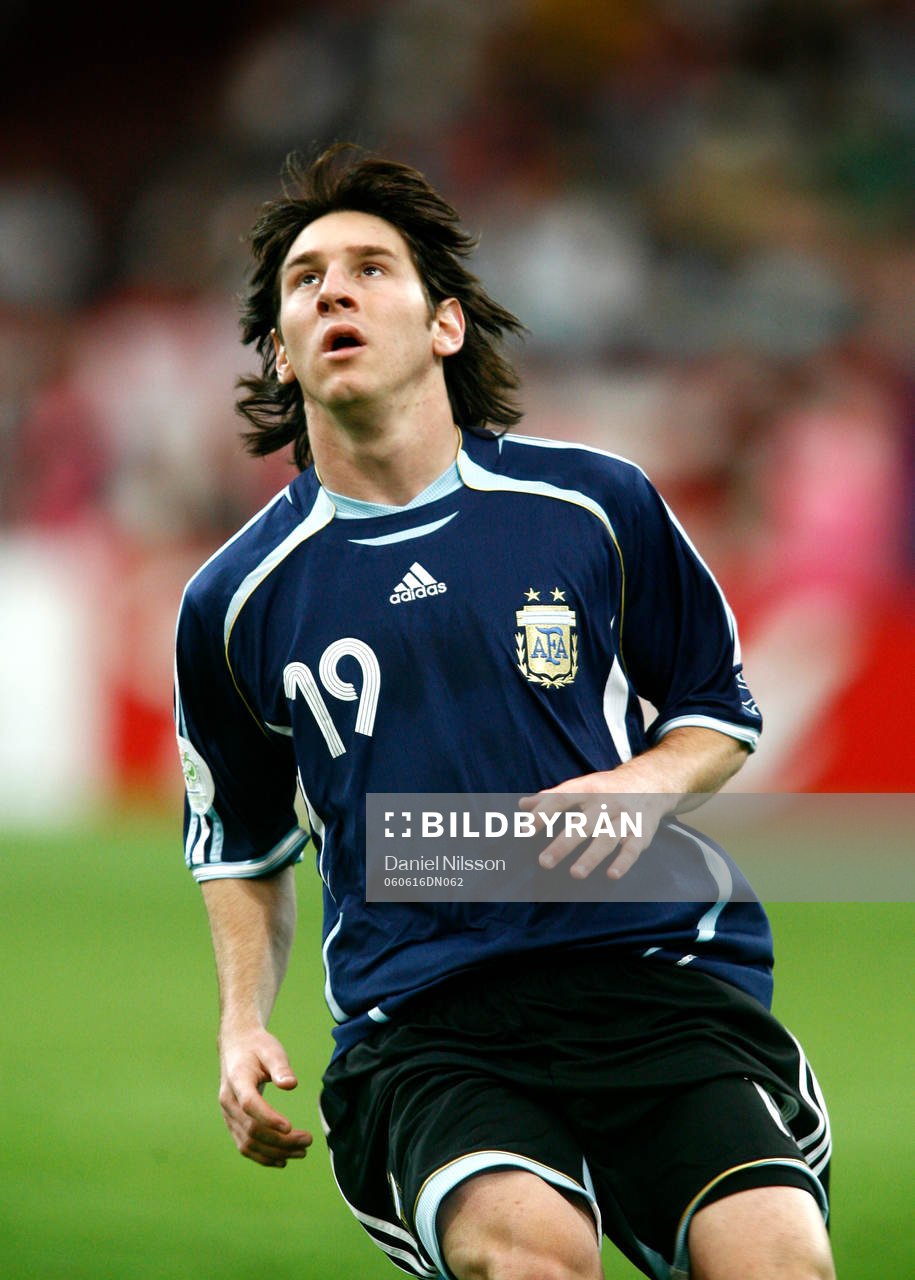 Lionel Messi, Argentina gjorde 6-0 målet
