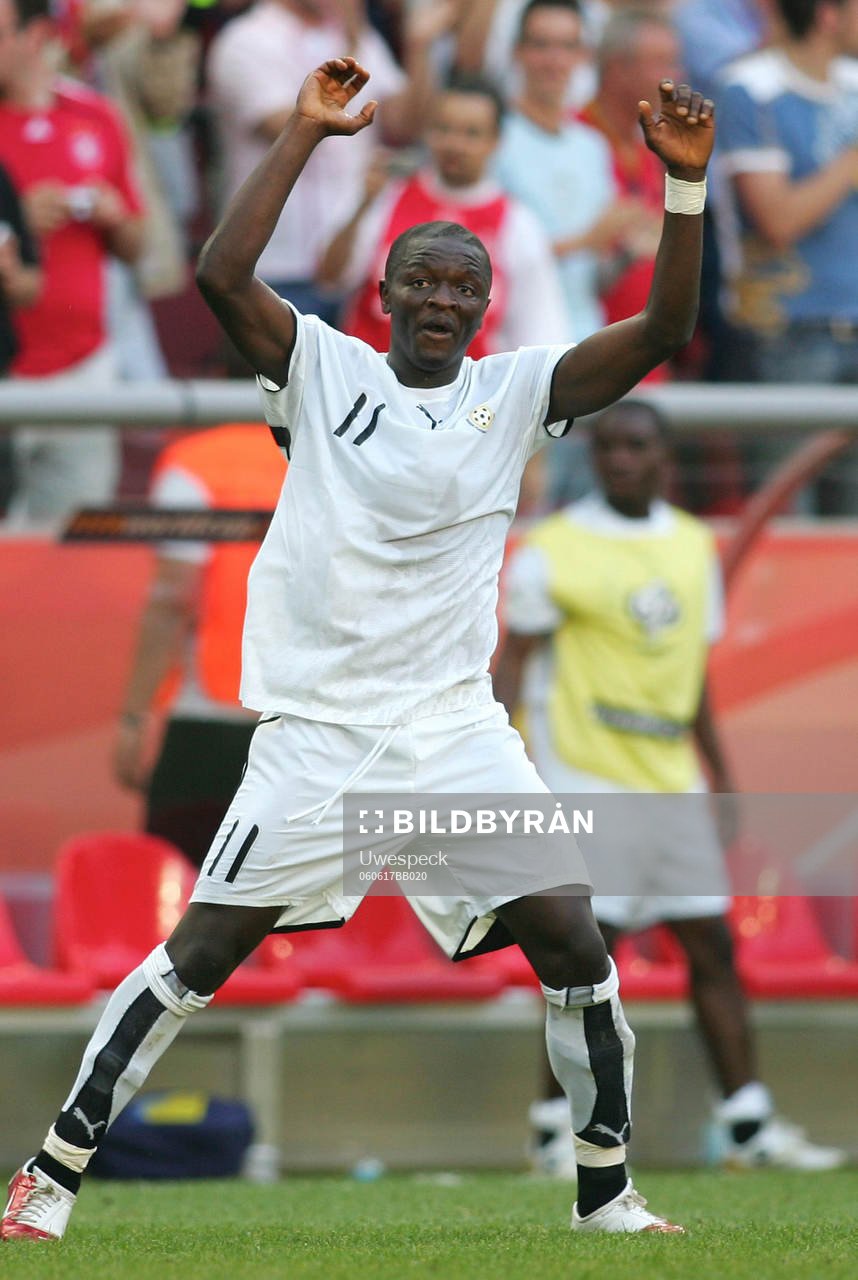 Sulley Muntari, Ghana, jubel
