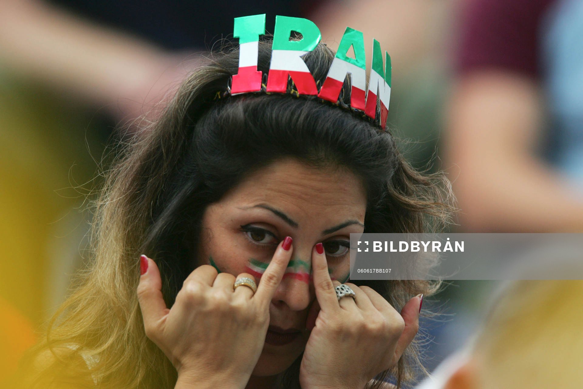 Fan, supporter, Iran, depp, tårar