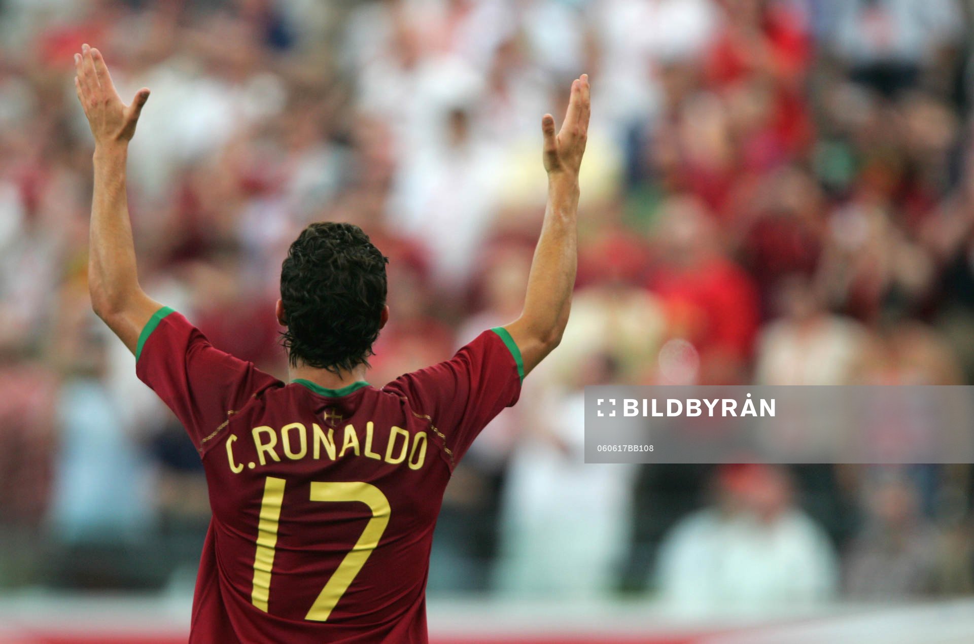  Cristiano Ronaldo, Portugal, jubel efter 2-0.