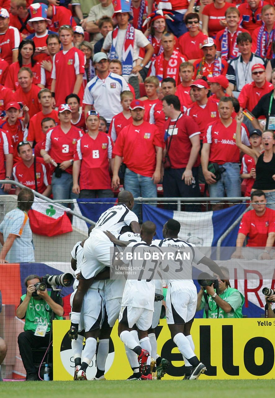 Jubel i Ghana