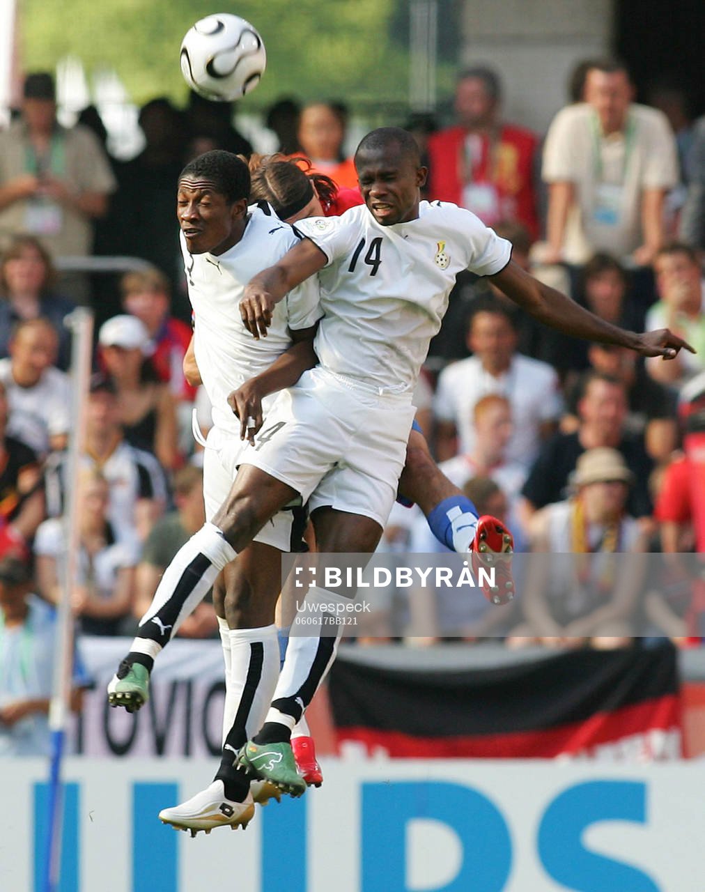 Asamoah Gyan, Ghana, Tomas Ujfalusi, Tjeckien och Matthew
