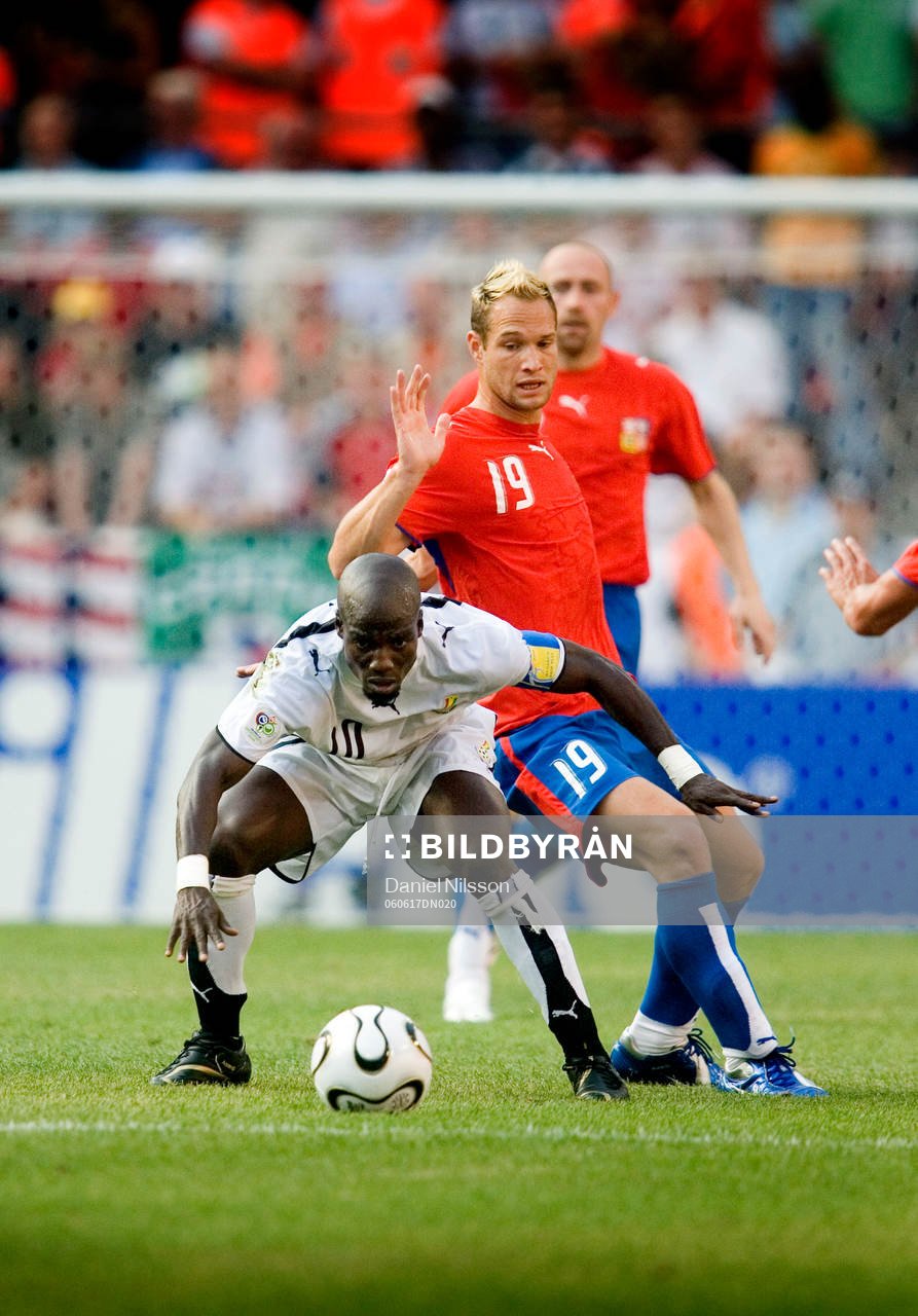 Stephen Appiah, Ghana och Jan Polak, Tjeckien