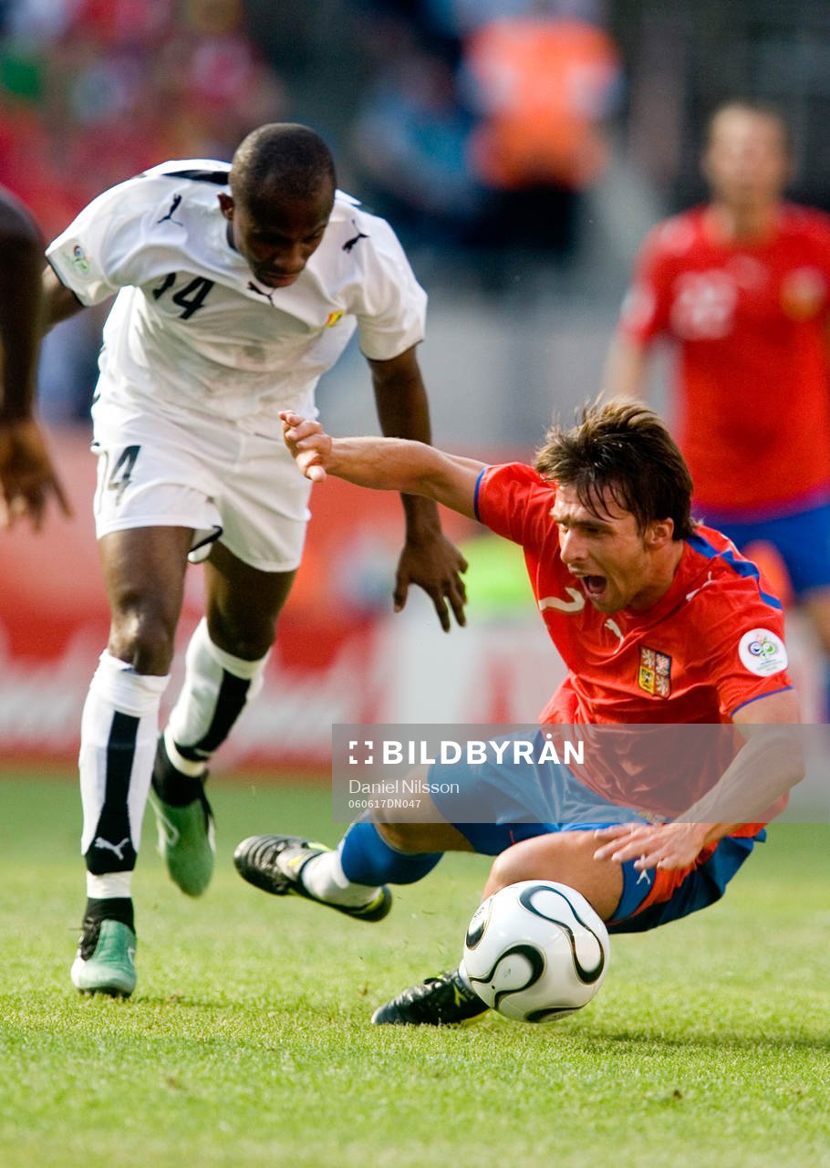  Zdenek Grygera, Tjeckien och Amoah, Ghana.